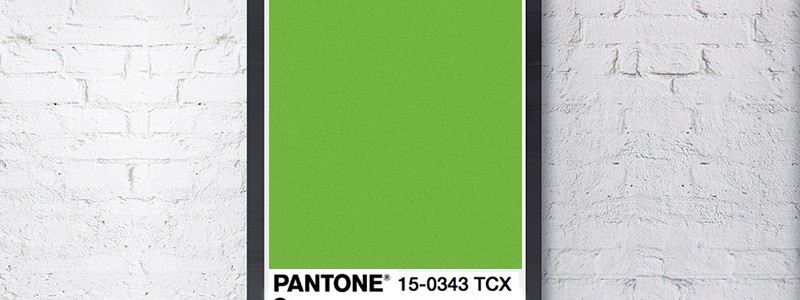 Cor Pantone 2017 Greenery