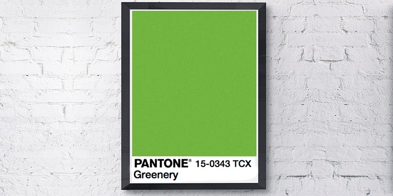 Cor Pantone 2017 Greenery